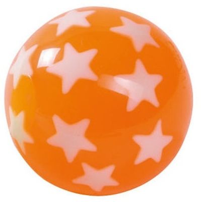 Goki Stuiterbal Sterren: 45 mm Oranje