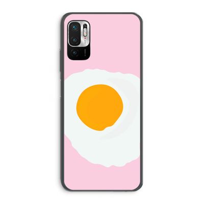 Sunny side up: Xiaomi Redmi Note 10 5G Transparant Hoesje
