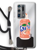 S(peach)less: Huawei P40 Pro Plus Transparant Hoesje met koord
