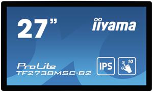 Iiyama ProLite TF2738MSC-B2 LCD-monitor Energielabel F (A - G) 68.6 cm (27 inch) 1920 x 1080 Pixel 16:9 5 ms DVI, HDMI, DisplayPort, Hoofdtelefoon (2.5 mm