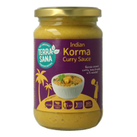 Curry sauce korma bio 350 Gram