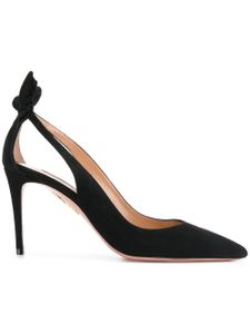 Aquazzura escarpins Bow Tie 85 mm - Noir