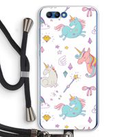 Fantasiewereld: Honor 10 Transparant Hoesje met koord