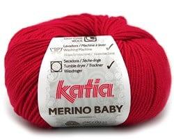 Katia Merino Baby 004 Rood