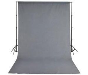 Bresser D-26 support 300cm + doek 3x6m grijs