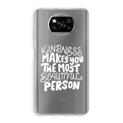 The prettiest: Xiaomi Poco X3 NFC Transparant Hoesje