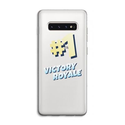 Victory Royale: Samsung Galaxy S10 4G Transparant Hoesje