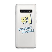 Victory Royale: Samsung Galaxy S10 4G Transparant Hoesje