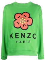 Kenzo sweat à logo imprimé - Vert