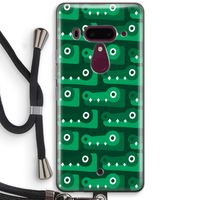 Crocs: HTC U12+ Transparant Hoesje met koord Crocs: HTC U12+ Transparant Hoesje met koord