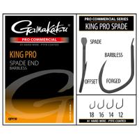 Gamakatsu Pro-C King Pro Spade A1 Ptfe Barbless Size 18 - thumbnail