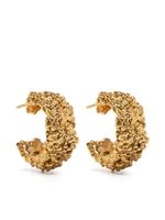 Alighieri The Rocky Road hoop earrings - Or
