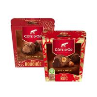Côte d'Or Sélection kerstpakket: Mini Bouchée & Mini Roc - 383g Côte d'Or Sélection kerstpakket: Mini Bouchée & Mini Roc - 383g