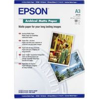 Epson Archival Mat Papier A 3. 50 vel 192 g S 041344 Epson Archival Mat Papier A 3. 50 vel 192 g S 041344