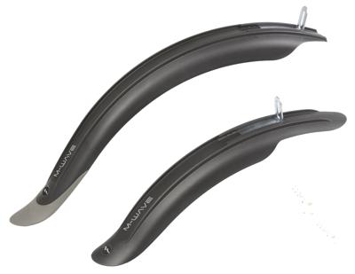 M-Wave spatborden set mud max 16/20 inch zwart