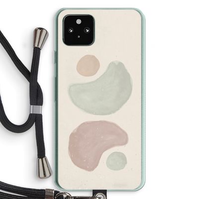 Geo #10: Pixel 5a 5G Transparant Hoesje met koord