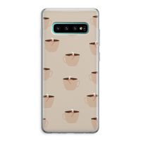Morning coffee: Samsung Galaxy S10 Plus Transparant Hoesje