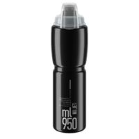 Elite bottle with protective cap jet plus black 950ml
