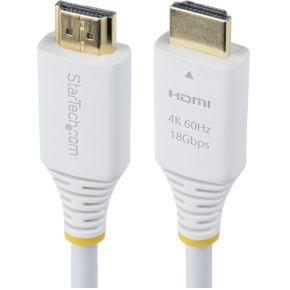 StarTech.com HDMI2-CABLE-4K60-10W HDMI kabel 3 m HDMI Type A (Standaard) Wit