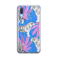 Tijger: Samsung Galaxy A40 Transparant Hoesje