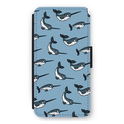 Narwhal: iPhone 11 Flip Hoesje