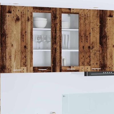 Hangkast met plank Riga Oud Hout 80 x 31 x 80 cm Bewerkt hout Hangkast met plank Riga Oud Hout 80 x 31 x 80 cm Bewerkt hout