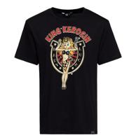 King Kerosin Lady Luck T-shirt Black-XXXL