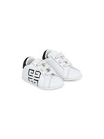 Givenchy Kids baskets en cuir à motif 4G - Blanc - thumbnail