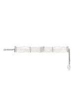 Blumarine collier ras-du-cou serti de perles - Argent - thumbnail