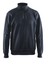 Blåkläder Sweatshirt met halve rits 33691158 | Donker marineblauw | Maat M - 7330509605158 Blåkläder Sweatshirt met halve rits 33691158 | Donker marineblauw | Maat M - 7330509605158