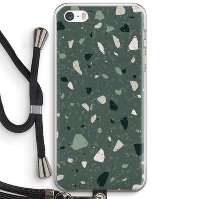 Terrazzo N°19: iPhone 5 / 5S / SE Transparant Hoesje met koord