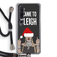 Came To Sleigh: Xiaomi Mi Note 10 Transparant Hoesje met koord