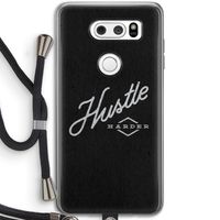 Hustle: LG V30 Transparant Hoesje met koord