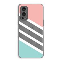 Strepen pastel: OnePlus Nord 2 5G Transparant Hoesje