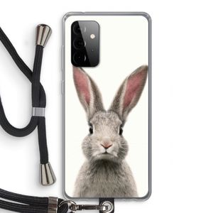 Daisy: Samsung Galaxy A72 5G Transparant Hoesje met koord