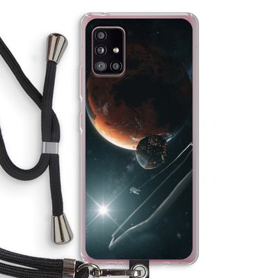 Mars Renaissance: Samsung Galaxy A51 5G Transparant Hoesje met koord