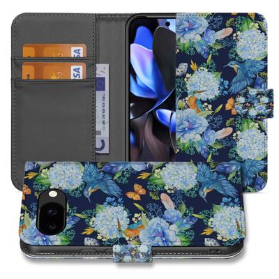 Ijsvogel Google Pixel 9a | Book Case Hoesje