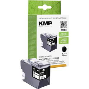 KMP Inktcartridge vervangt Brother LC-3219XLBK Compatibel Zwart B58BX 1537,4001