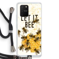 Let it bee: Samsung Galaxy S10 Lite Transparant Hoesje met koord