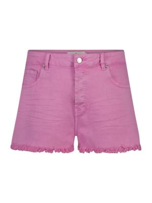 Lody Denim Short Lilac Chiffon