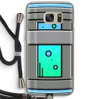 Chug Bottle: Samsung Galaxy S7 Transparant Hoesje met koord