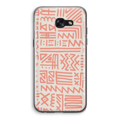 Marrakech Pink: Samsung Galaxy A5 (2017) Transparant Hoesje