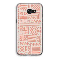 Marrakech Pink: Samsung Galaxy A5 (2017) Transparant Hoesje