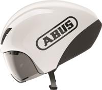 Abus helm gamechanger tt 1.1 shiny white l 57-61cm Abus helm gamechanger tt 1.1 shiny white l 57-61cm