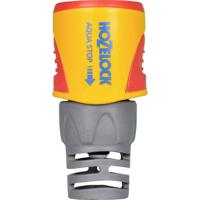 Hozelock 2065 6000 AquaStop PLUS Kunststof Slangkoppeling Steekkoppeling, 19 mm (3/4) Ø, 15,0 mm (3/8) binnendraad Waterstop