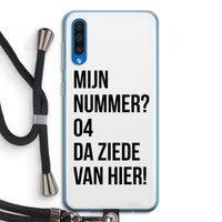 Da ziede van hier: Samsung Galaxy A50 Transparant Hoesje met koord