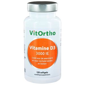 VitOrtho Vitamine D3 3000IE (120 softgels)