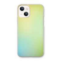 Minty mist pastel: iPhone 13 mini Transparant Hoesje