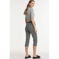 Para Mi skinny capri Grace met all over print zwart/wit - thumbnail