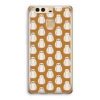 Uilen: Huawei P9 Transparant Hoesje Uilen: Huawei P9 Transparant Hoesje